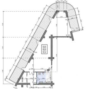 Студия квартира, вторичка, 140м2, 13/15 этаж