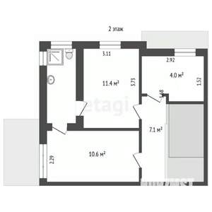 3-к квартира, вторичка, 75м2, 6/16 этаж